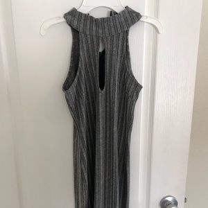 Grey mini dress